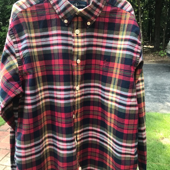 Lot of 5 Ralph Lauren Polo button down Boys 12-14 - Picture 2 of 7